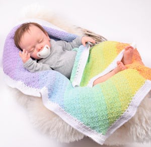 Waterproof Baby Rainbow Splash Blanket™