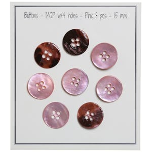 Glitter Buttons – Black - Multiple sizes, Accessories