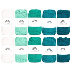 Rainbow Cotton 8/4 Color Pack (1-8), Yarn