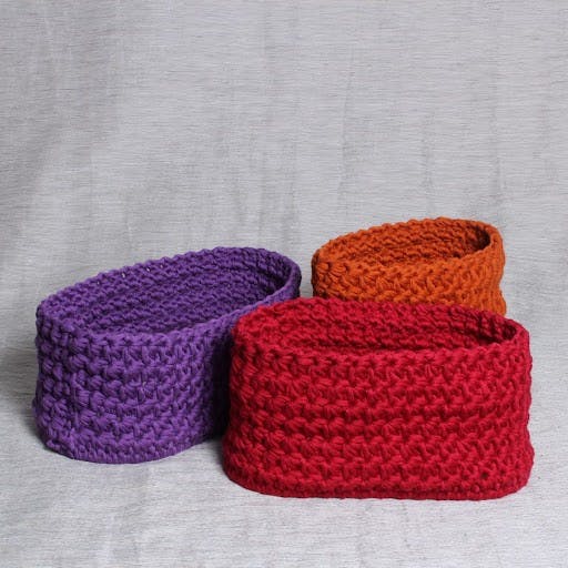 Duo - Basket with 2 compartments | Patterns | - Hobbii.com