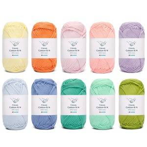 Friends Cotton 8/4 Mini Color Pack, Cotton Yarn