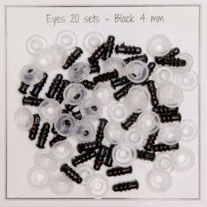 Safety eyes – 14 mm (0.55 in), Accessories