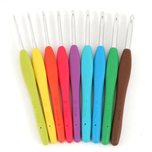 Amour Crochet Hook Set - Pastel From Clover - Knitting and